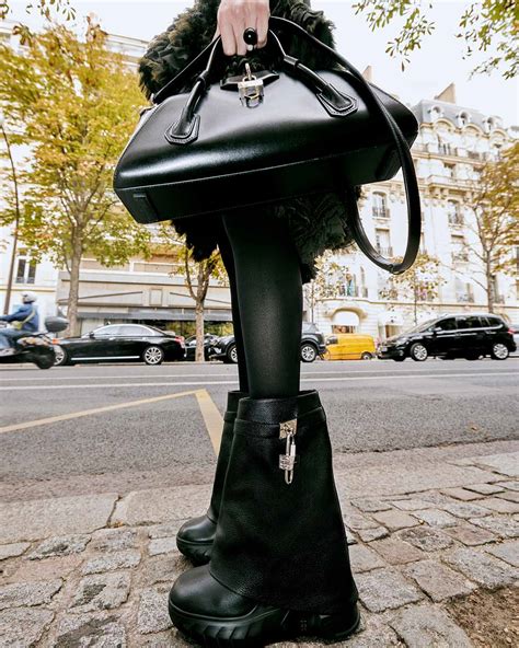 givenchy shark boots without lock|givenchy shark lock boots outfit.